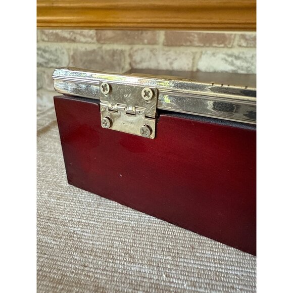 Silver-Plated Godinger Silver Art Vanity Set Comb & Photo Frame Belltera Casino - Picture 12 of 16